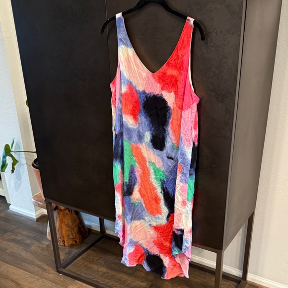 NIC+ZOE Multicolor Tie-Dye Mini Dress